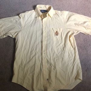 Yellow men’s polo shirt